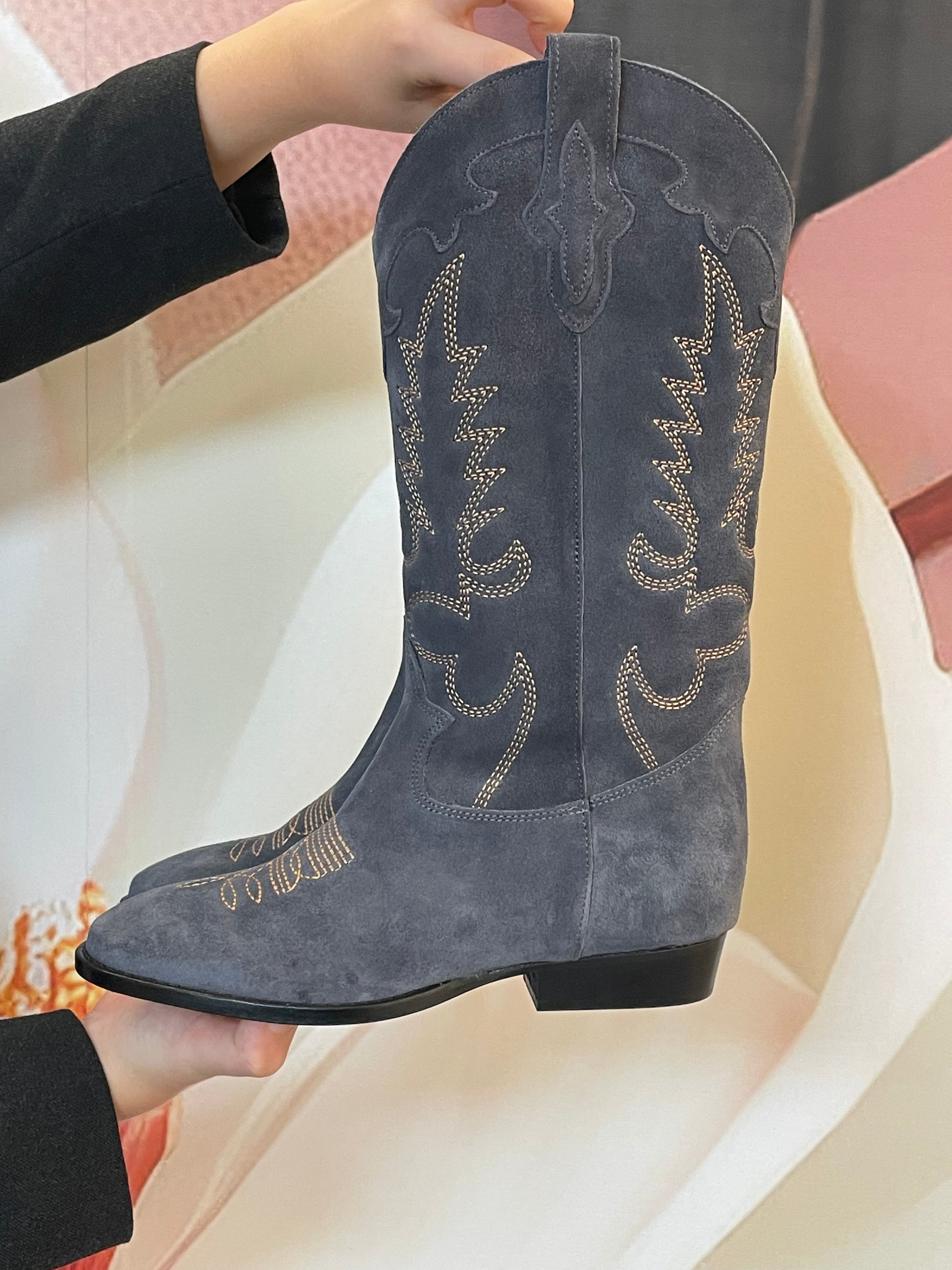 Texano Suede Mediterraneo