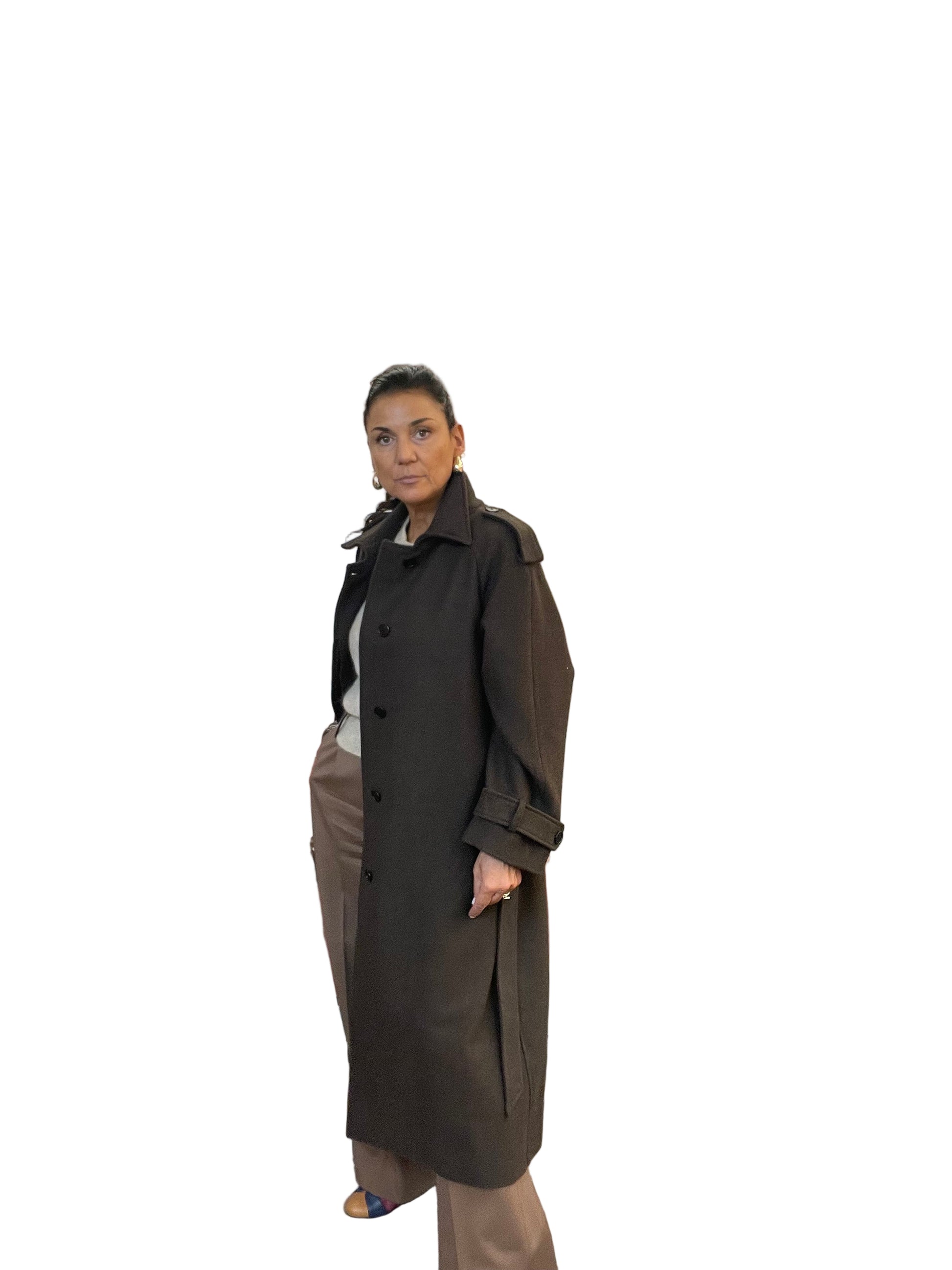 Cappotto Verità&Vanità Marrone