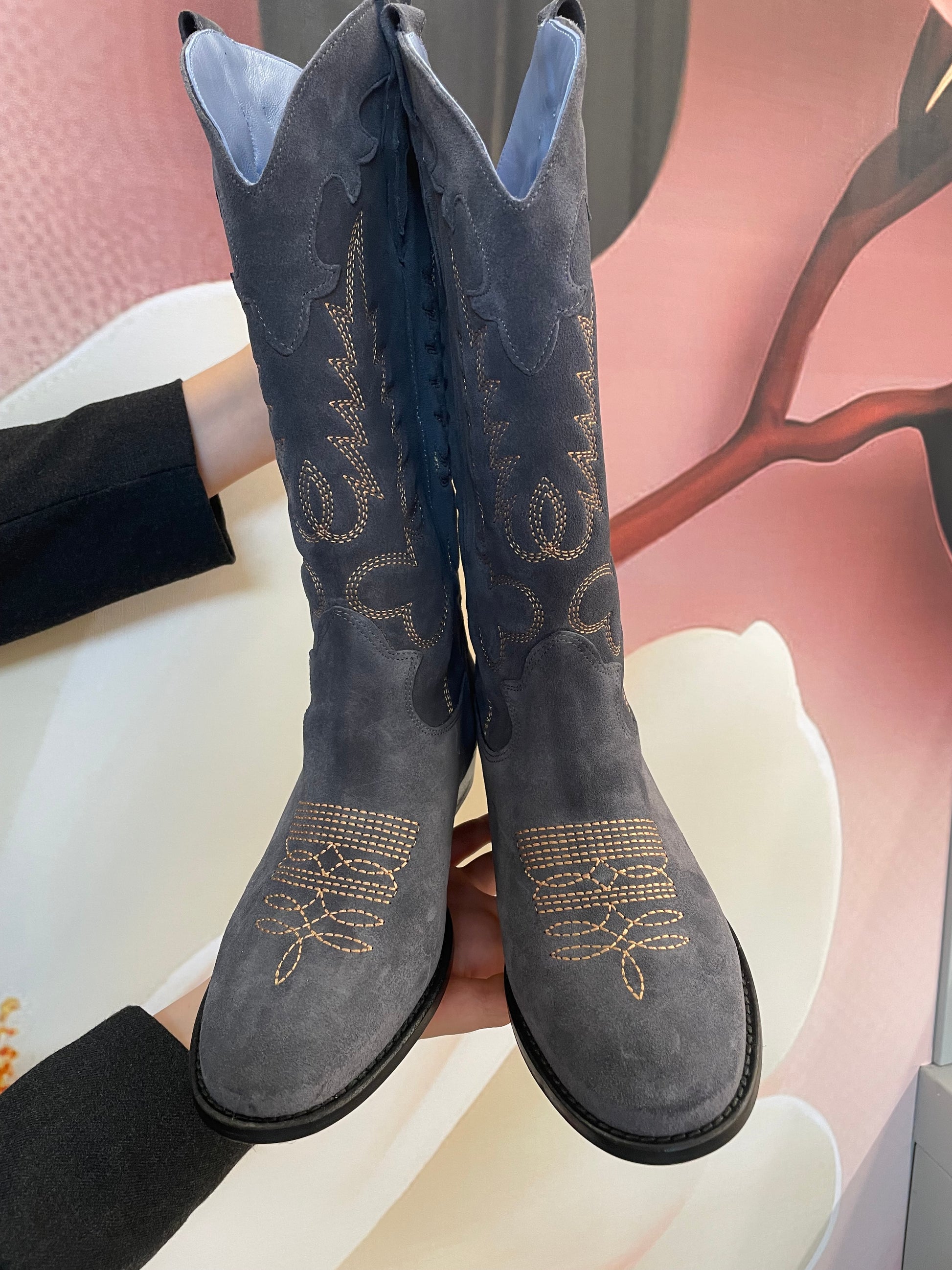 Texano Suede Mediterraneo