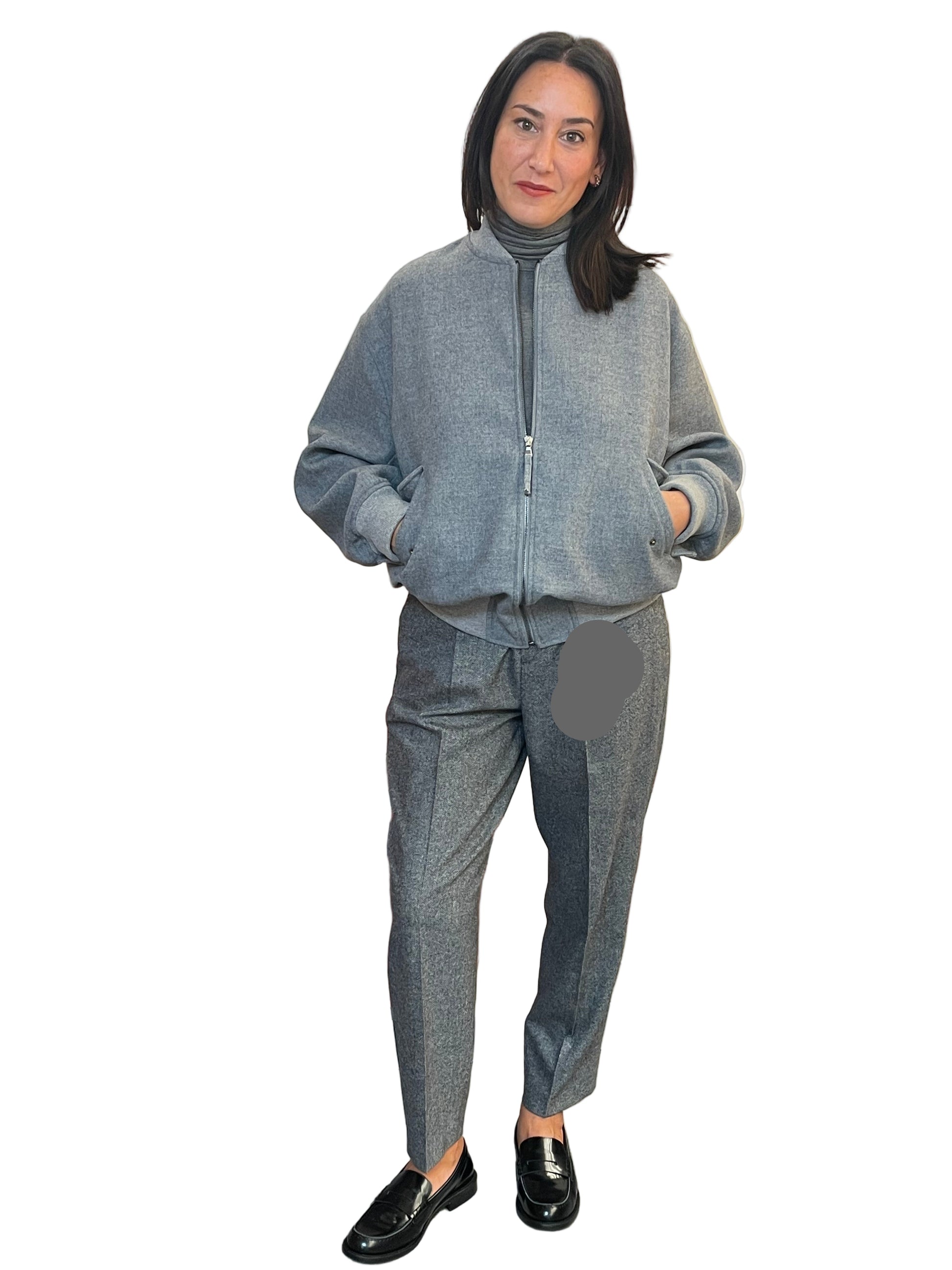 Bomber Verità&Vanità Grigio