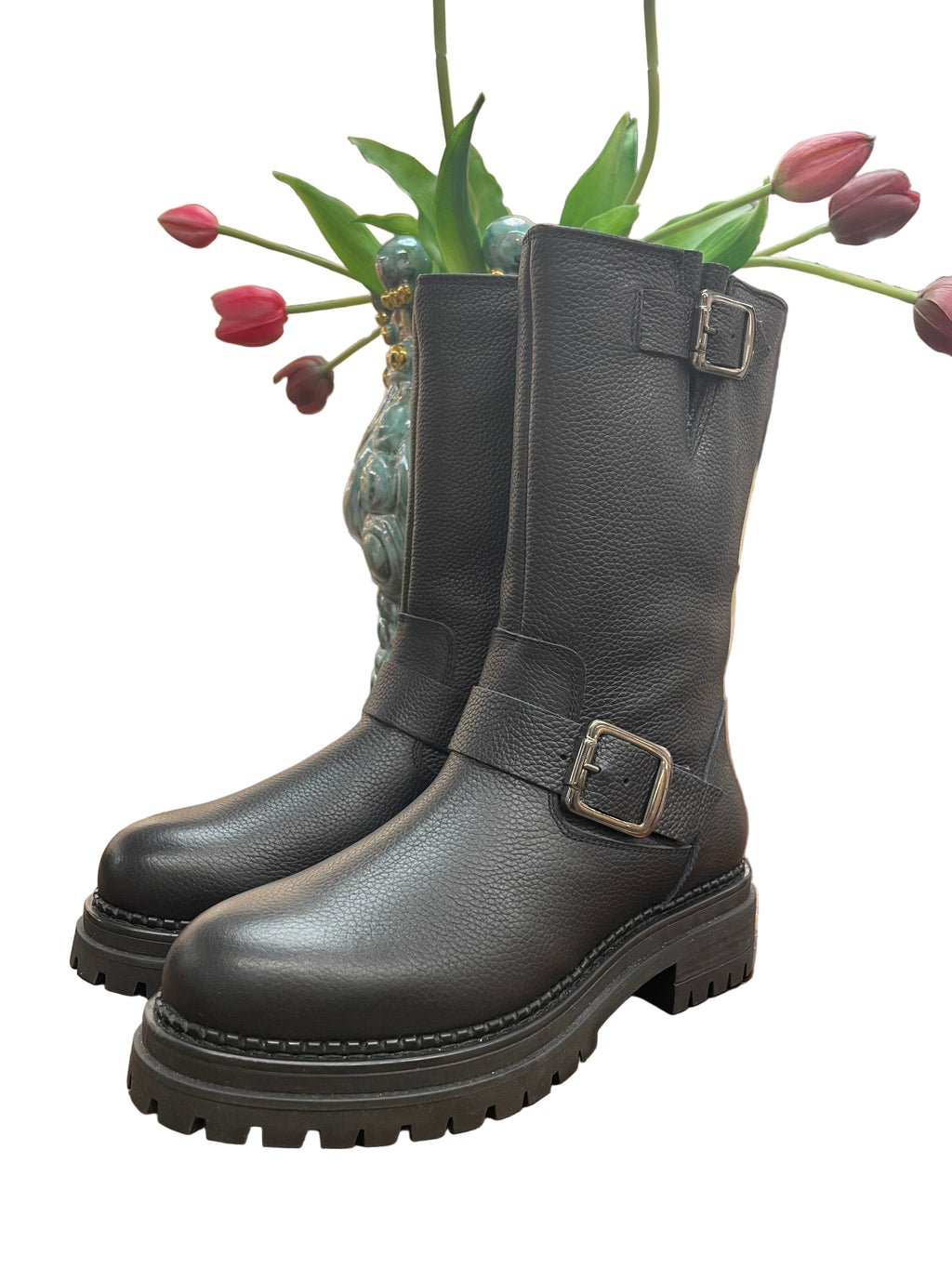 Stivale Biker Argilla