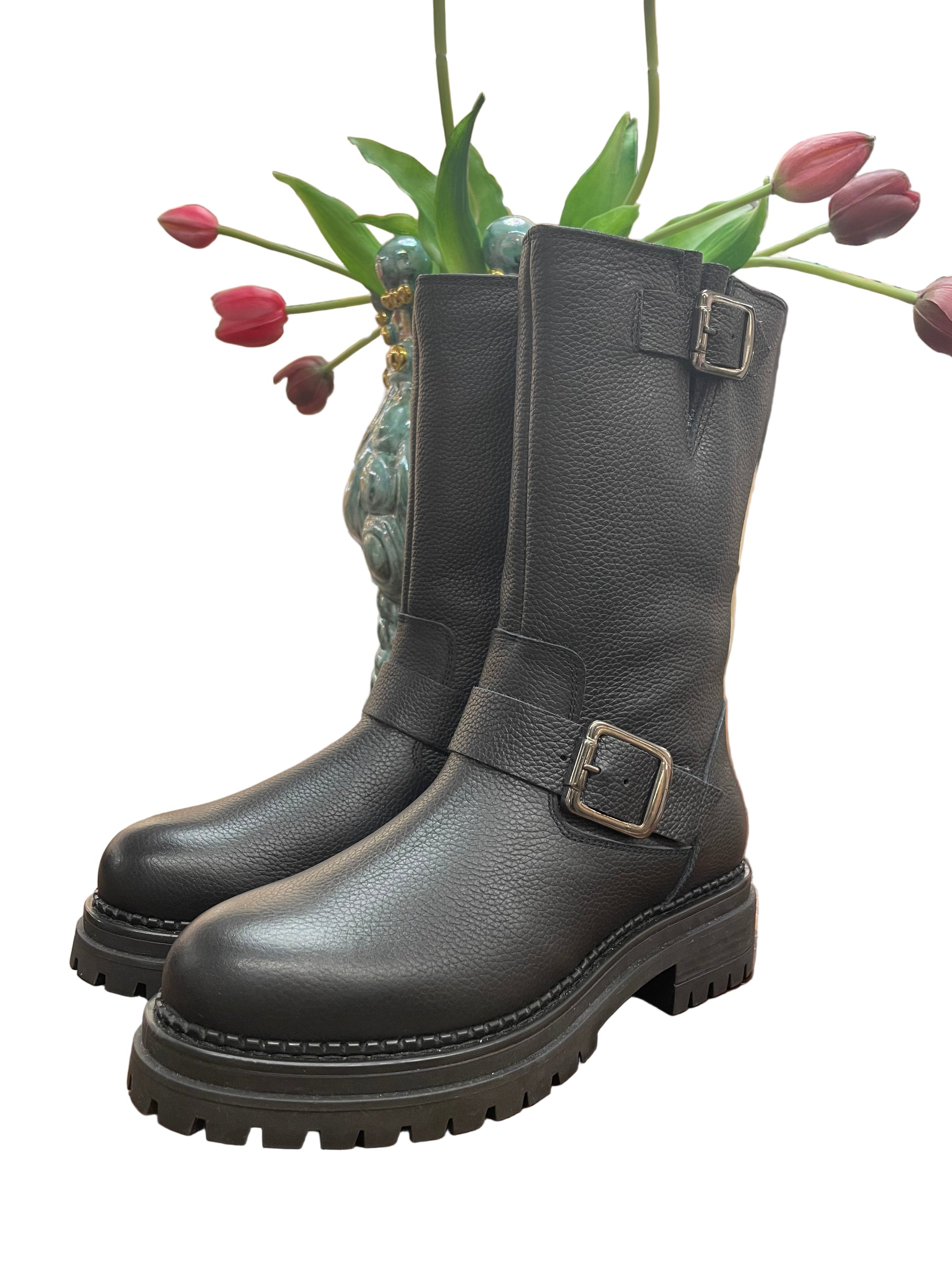 Stivale Biker Argilla