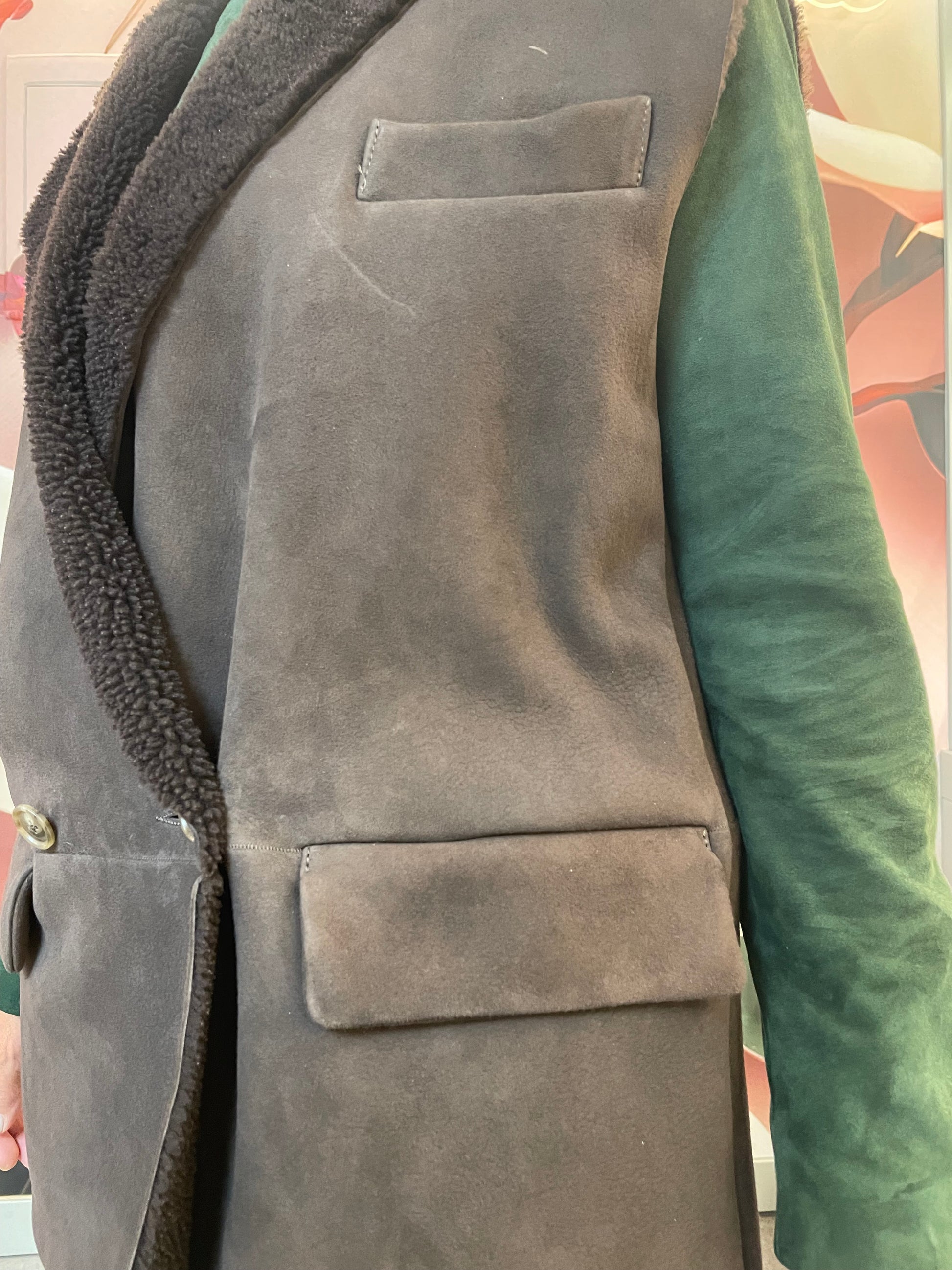 Gilet Shearling Mèthode Marrone