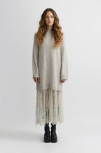 Abito in lana MANOUSH con dettaglio in pizzo