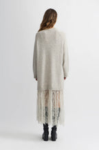 Abito in lana MANOUSH con dettaglio in pizzo