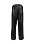 Pantaloni Douuod Spinello in Eco Soft Leather con Vita Elasticizzata