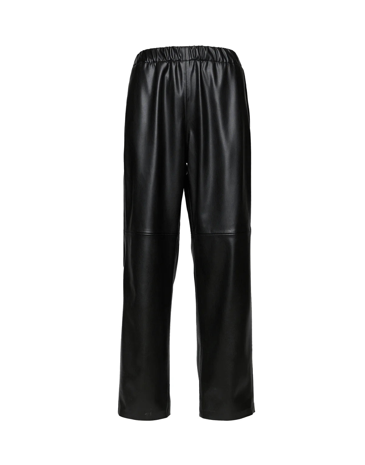 Pantaloni Douuod Spinello in Eco Soft Leather con Vita Elasticizzata