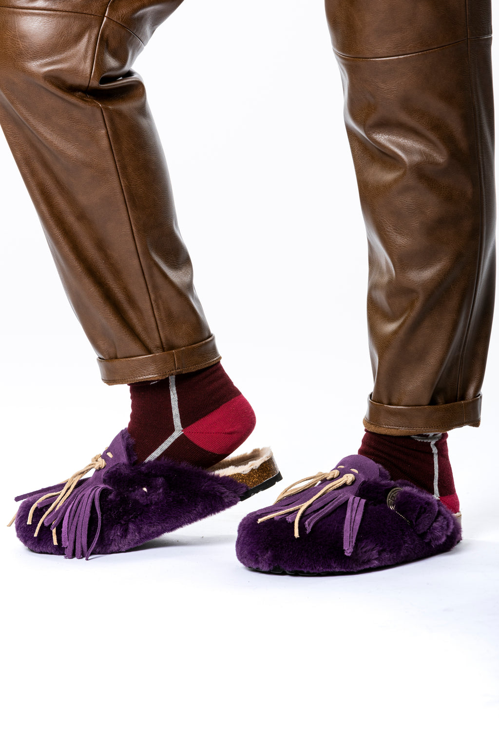 Sabot Taji In Pelo Viola