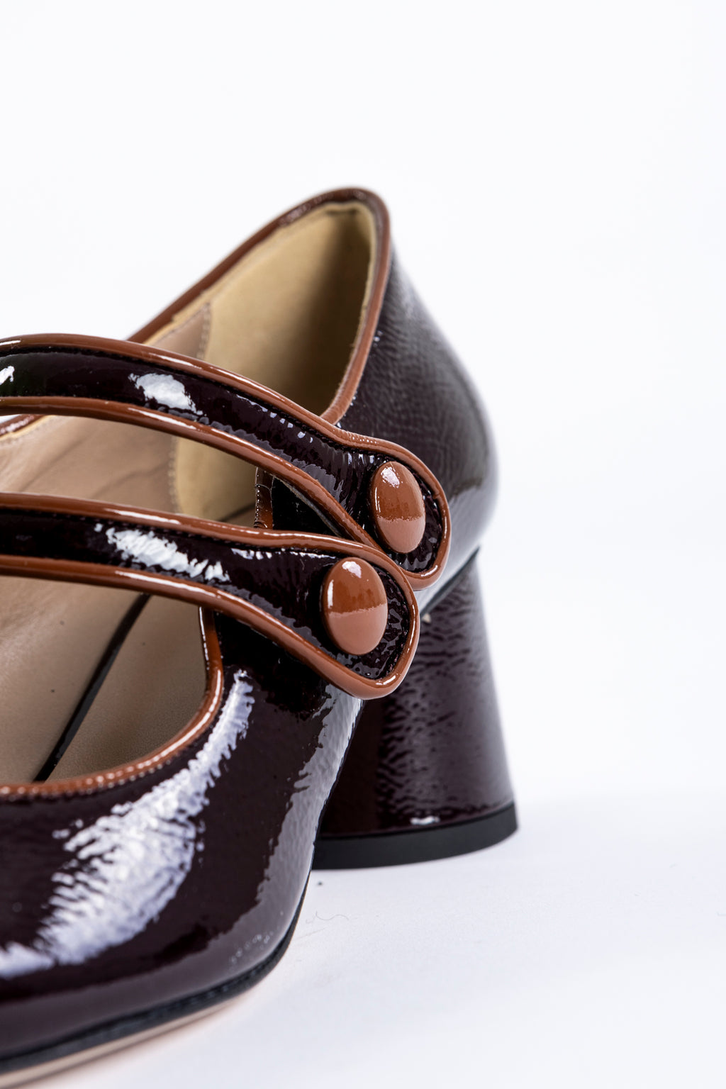 Scarpe Cheville Tabacco