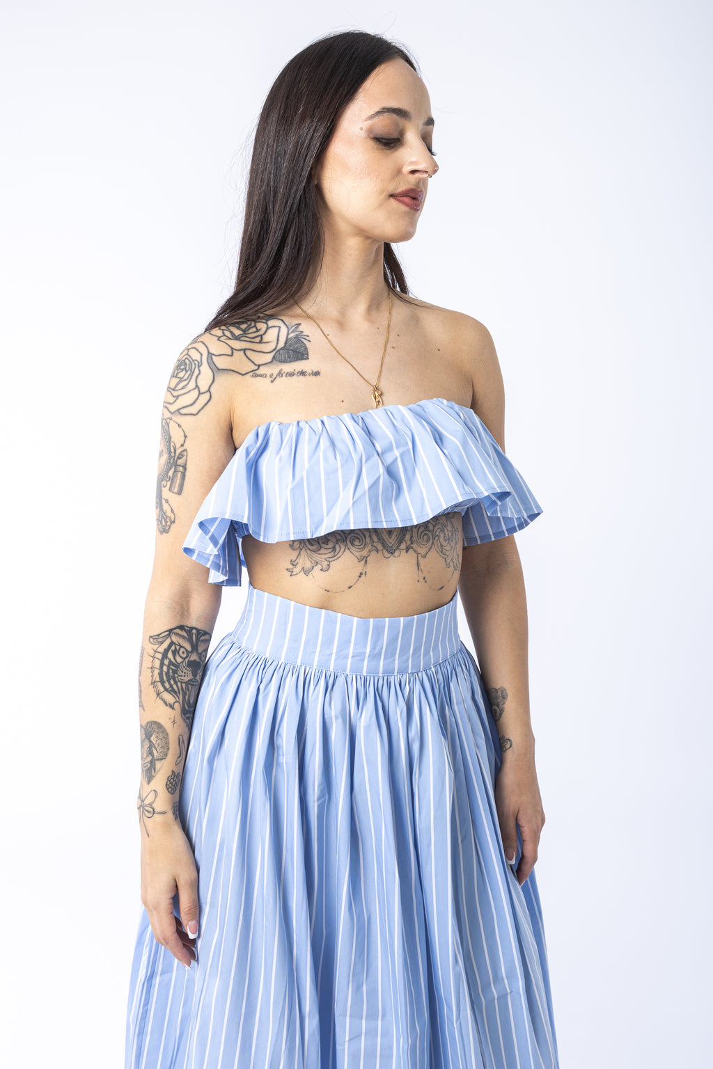 Coordinato Margherita Mazzei a righe