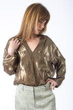 Pantaloni Giselle in viscosa stampata