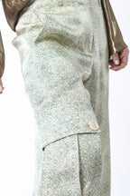 Pantaloni Giselle in viscosa stampata