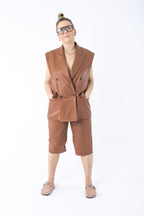 Gilet Methode in pelle