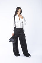 Pantalone Diana Pt Torino con bretelle