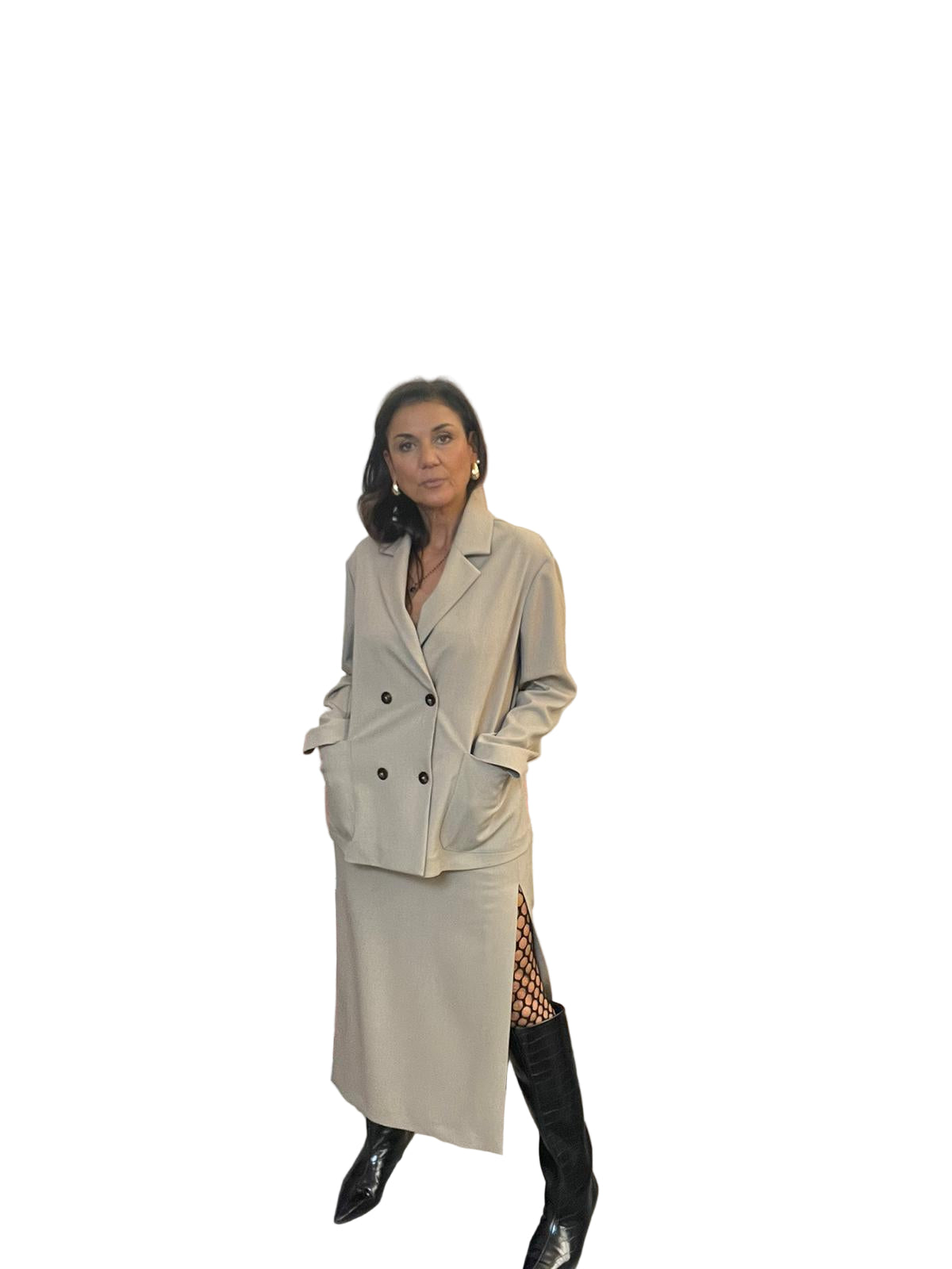 Gonna Varitá&Vanitá con spacchi e vita alta