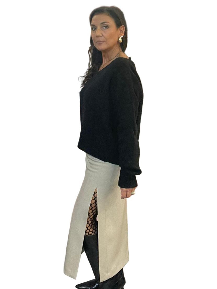 Gonna Varitá&Vanitá con spacchi e vita alta